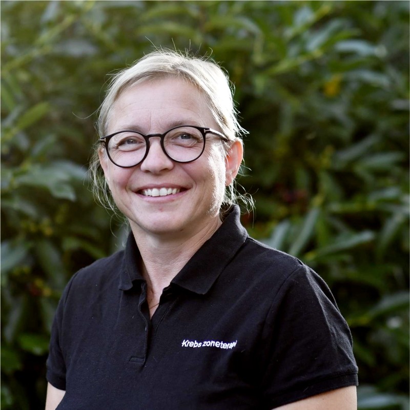 Portræt af zoneterapeut Birgit Krebs